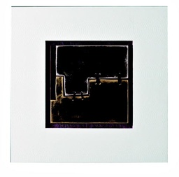 [QU/039/A] Olio su tela multicolar e telaio in legno 80x80 cm
