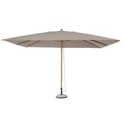 [333345] Ombrellone Eclipse 3 x 4 metri tortora Bizzotto