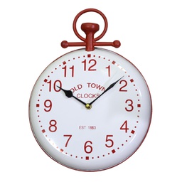 [V1869410000] Orologio metallo bianco tondo cm27x4x35,5