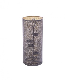 [B0971570] P.Tealight 4P Icelyn Nero-Oro