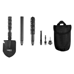 [DFL8302270] Pala Da Escursione Set 8 In 1 In Custodia Nylon
