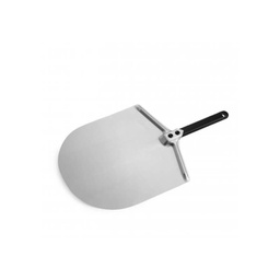 [1994128] Pala per pizza in alluminio con manico corto - Gi.Metal 33 cm