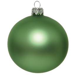 [20035503] Pallina Di Natale Verde Vischio Opaco Ø15  1 Pz