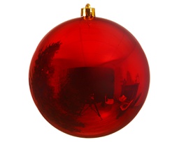 [19625631] Pallina Di Natale Rossa Ø 20 Cm  1 Pz 