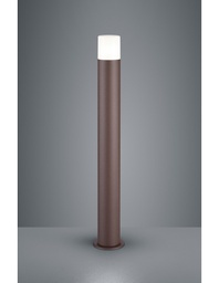 [TRIO422260124] Palo Da Esterno Hoosic 1xE27 Ruggine H80 cm IP44 Trio Lighting