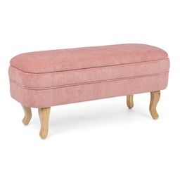 [B0748241] Panca Contenitore Rosa apribile portatutto cm 102