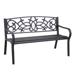 [V6454820000] Panchina metallo Pavia antracite