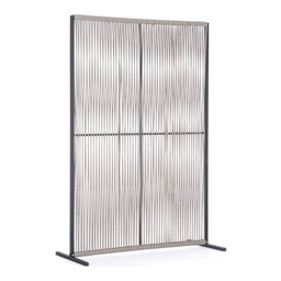 [20041073] Paravento Paxson Antracite e Beige 120x180 cm