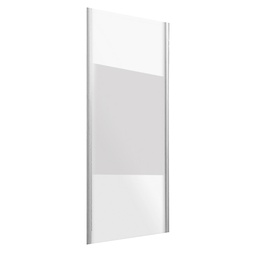 [DFLEX-100-GSPF-C70] Parete doccia cristallo serigrafato - Essential cm 68-70