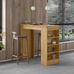 [EFFEZ99269] Penisola da cucina tavolo alto Swallow rovere EFFEZ