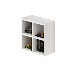 [AZ25727] Pensile 4 vani a giorno colore Bianco H60x60x30cm