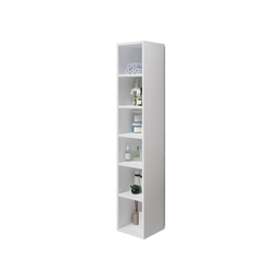 [AZ25642] Pensile a giorno multiuso colore Bianco H180x30x30cm