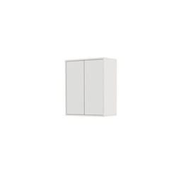 [BR606010] Pensile da Bagno due ante Bianco 60x30x h72 cm
