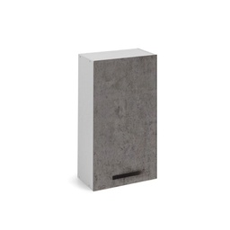 [A17625] Pensile per cucina grigio cemento 1 anta Cm 30x32xH 72