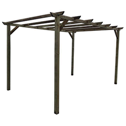 [2006690] Pergola libera in Pino impergnato 300x300xH400 cm  