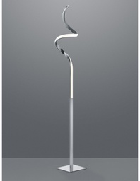 [TRIOR42051107] Piantana Led Touch Dimmerabile Course H145 cm Nichel Trio Lighting