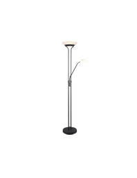 [TRIOR40073532] Piantana Led con Luce Spot da Lettura Orson Nero Trio Lighting