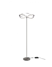 [TRIO421210107] Piantana Moderna Charivari Fiocco Led Nichel Trio Lighting