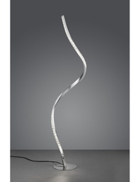 [TRIOR42021105] Piantana Moderna Rubin Led Dimmerabile RGB Effetto Cristallo H116 cm Trio Lighting