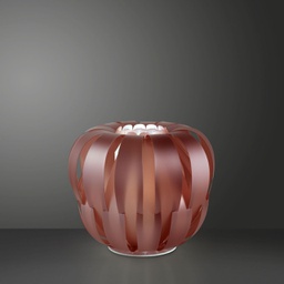 [QN/L/60/PKM] Piantana Pink Metal in Metallo Bianco Cm. 60 x 55h