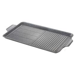 [DFL7938946] Piastra Grill 'Cuore Di Pietra' Cm. 50 X 30