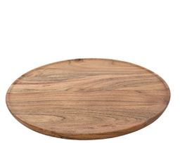 [20102414] Piastra in legno di acacia al 37x37x1.7 cm