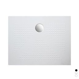 [DFLEX-179-D3120-80120] Piatto Doccia H3 Rettangolare In Ceramica Dianhydro