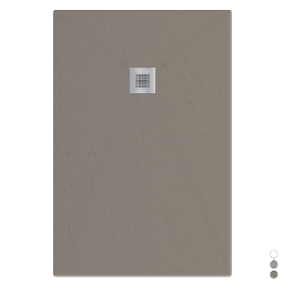 [DFLEX-179-LER-B070120] Piatto doccia Estasi rettangolare - Bianco 70x120 cm