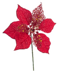 [20100622] Pick Lillian Poinsettia Rosso H20Cm