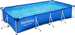 [20031794] Piscina Steel Pro Frame Rettangolare Cm. 400X211X81