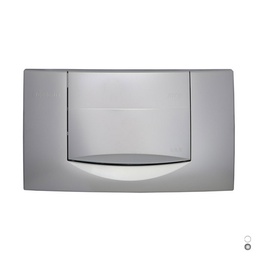 [DFLEX-132-G115222-211] Placca di comando singola cromata