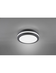[TRIOR62151142] Plafoniera Da Esterno Kendal Led IP54 Antracite Ø30 cm Trio Lighting