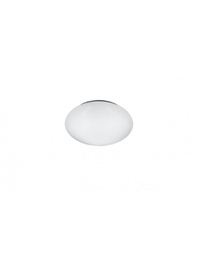 [2007583] Plafoniera Led IP44 Dimmerabile Putz Bianco Glitter Ø27 cm Trio Lighting