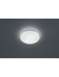 [TRIOR62732800] Plafoniera Moderna IP44 Led Dimmerabile Achat Ø27 cm Bianco Trio Lighting