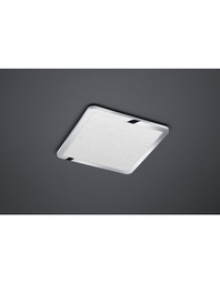 [TRIO656512006] Plafoniera Quadrata Cesar Led Dimmerabile Cromo IP44 40x40 cm Trio Lighting