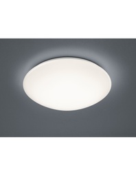 [TRIOR67831101] Plafoniera Rotonda Pollux Bianco IP44 Ø27 cm Trio Lighting