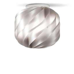 [GL/P/25/SVR] Plafoniera Silver Cm. 25 x 24h