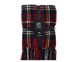 [20102528] Plaid poliestere con frange 130 x 170 x 1 cm
