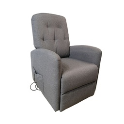 [EFFEZ97564] Poltrona alza persona Katia tessuto grigio 1 motore EFFEZ