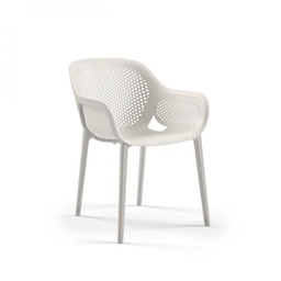 [FZ96780] Poltrona design Atra grigio bianco