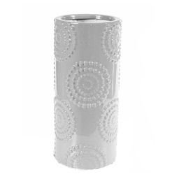 [GIC701962] Portaombrelli da ingresso bianco salvaspazio h. 51 cm