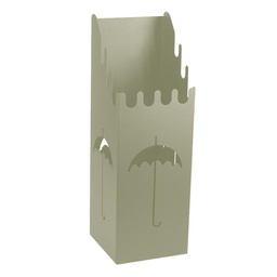 [V3504710000] Portaombrelli metallo tortora quadro cm15,5x15,5h49