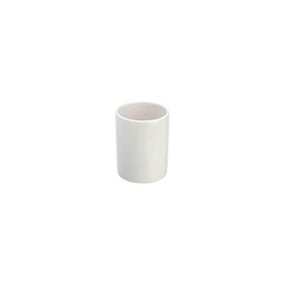 [FER798058] Portaspazzolino Porta Spazzolino Bianco 9X9X11 Cm Arredo Bagno 798058 Feridras