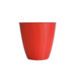 [1915307] Portavaso Paglia D 29 X H 27 Cm Rosso