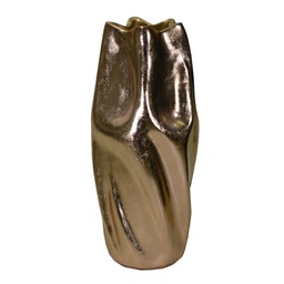 [V6180490000] Portavaso resina oro cm ø45h100