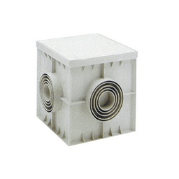 [DFLEX-380-540-55] Pozzetto monolitico in PP con chiusino 55x55 cm