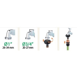 [028379] Presa rubinetto Ecogrip 3-4&quot; - 1&quot;