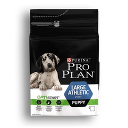 [1936331] Pro Plan Large Athletic Puppy con pollo Purina 3 chilogrammi