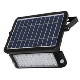 [1915195] Proiettore a pannelli solari LED 10 Watt con sensore movimento
