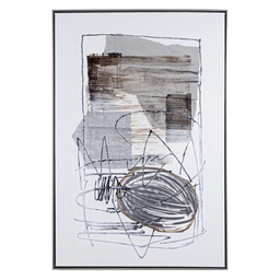 [B0240849] Quadro dipinto olio cm 82.5x122.5